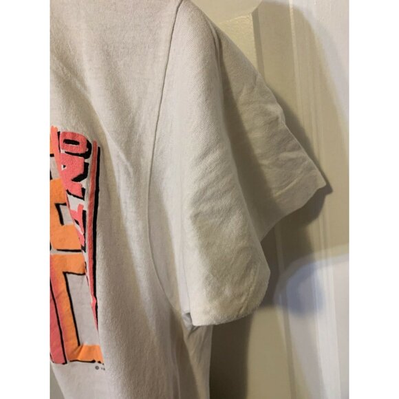 Vtg 90s NEW KIDS ON THE BLOCK Concert Band T Shirt Sz L 1989 Thin Screen Stars - Picture 5 of 9